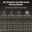 Ensemble de conversation pour patio en osier de 5 pièces avec coussins de 5 po d'épaisseur et repose-pieds Smile-120284902-120284903