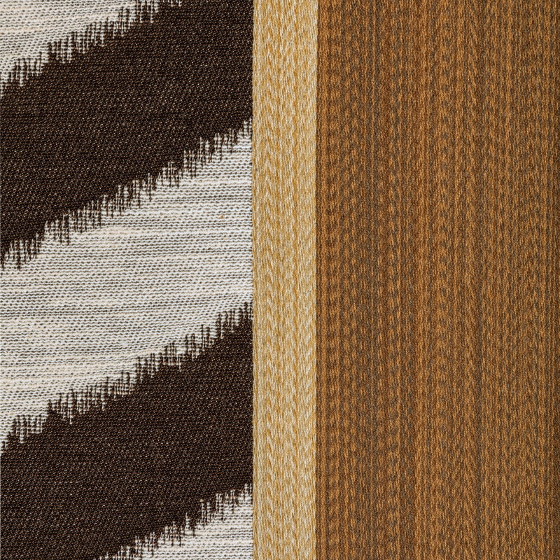 Majorelle Mnemba Woven Fabric, Ebony