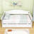 Twin Size Wooden Daybed with Trundle-1957243654