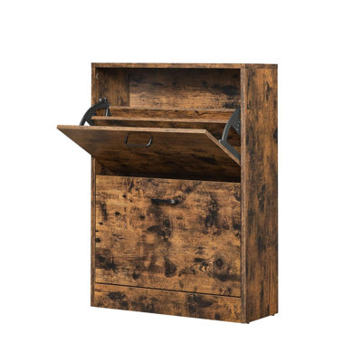 8 Pair Shoe Storage Cabinet