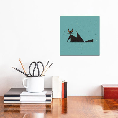 Black Cat by Amer Karic - No Frame Gallery-Wrapped Canvas Giclée on Canvas
