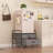 Mini Fridge Stand With Storage, 2 Drawer Dorm Fridge Cart, Organizer Unit For Mini Fridge, Fridge Stand Table, -1831367530