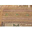 Tapis de zone en laine beige/brun 4 pi 5 po x 6 pi 5 po one-of-kind à la main noué la Earley