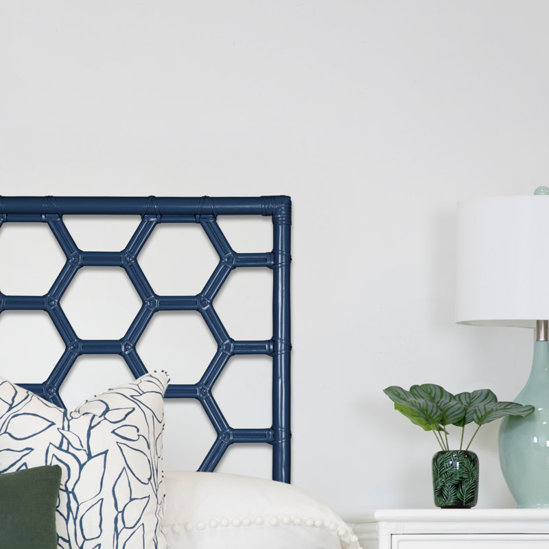 Lit standard Honeycomb, Très grand, Bleu marine