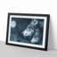 Wolves in the Moonlight - Picture Frame Painting Print-55612717-55612710