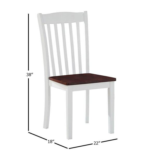 Ensemble de salle à manger 5 pièces DAE avec table en bois 48 po x 36 po et 4 chaises