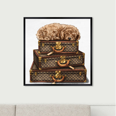 " Sleeping Poodle "