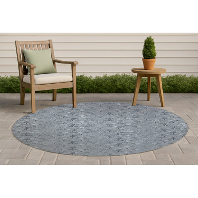 Rolling Humps Non-Slip Outdoor Rug