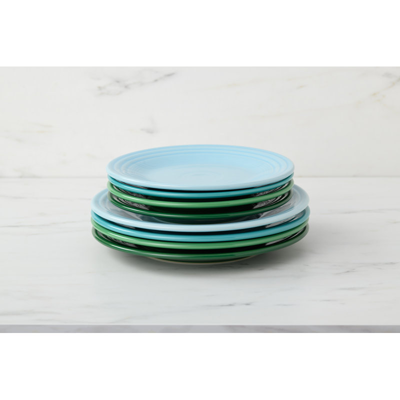 Assiette plate Fi 1/2 Classic, Vert pré