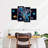 " Space T Rex " 4 Piece Art Set-646964204