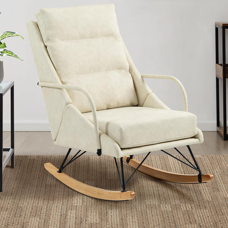 Chaises berçantes, Beige
