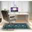 Tapis de chaise rectangulaire à poils courts Nimo-67149663-67149667