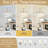 42 Inch Gold Invisible Fan Chandelier With Light Arm, Dual Lighting, Silent Variable Frequency Fan