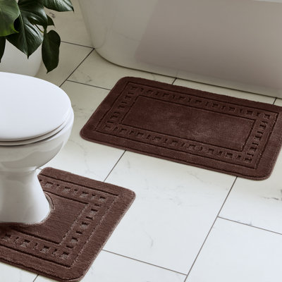 Armoni Bath Mat and Pedestal Set