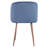 Terrance 18.5'' H Velvet Upholstered Parsons Chair-2019057089-2019242823