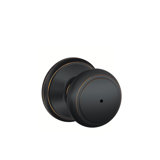 Andover Knob Bed and Bath Lock