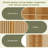 Bamboo Bathroom Storage Cabinet Made from 100% Bamboo with Adjustable Shelves