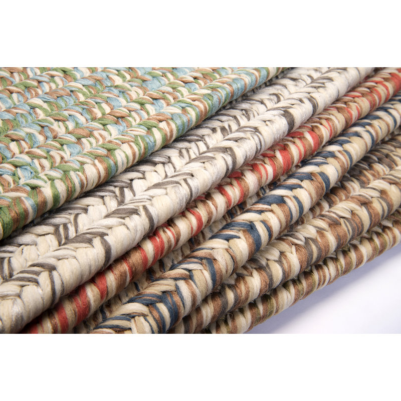 Tapis intérieur / extérieur Tabb - bleu lac, Carré 7 pi