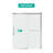 S-RM6076TN 56-60"W X 76"H Sliding Shower Door, Frameless Glass Shower Door With Brushed Nickel Hardware, Towel Bar And Handle,Drop Shipping Available-121703524