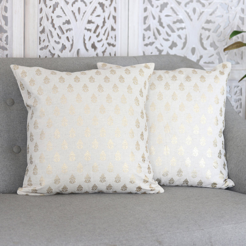 Housses de coussin en coton Novica