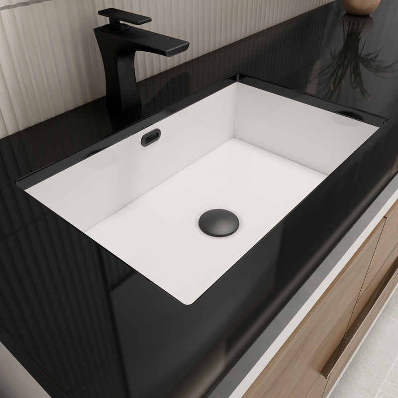 Ensemble de meuble-lavabo simple 60 po Valerieann, Chêne blanc