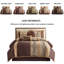 Ensemble d'édredon en microfibre 7 pièces Kath-1866861287-1833122715