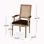 Fauteuil à dossier Louis Lapathos-398156781-398156776-307141521