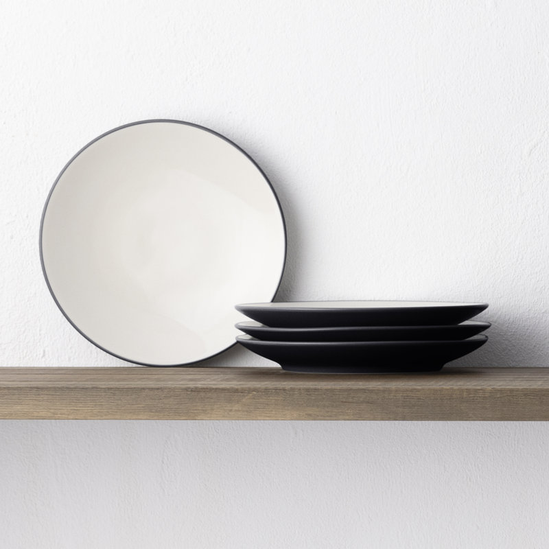 Mini-assiettes Noritake Colorwave, 6 1/4 po, Graphite