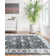 Groner Large Tranditional Rugs Living Room Rug Washable Bedroom Rug Non-Slip Colorful Vintage Accent Floor Carpet For Home Decor
