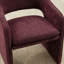 Ensemble de table et de chaises pour 2 personnes avec table ronde et 2 fauteuils en tissu rembourrés-29282316
