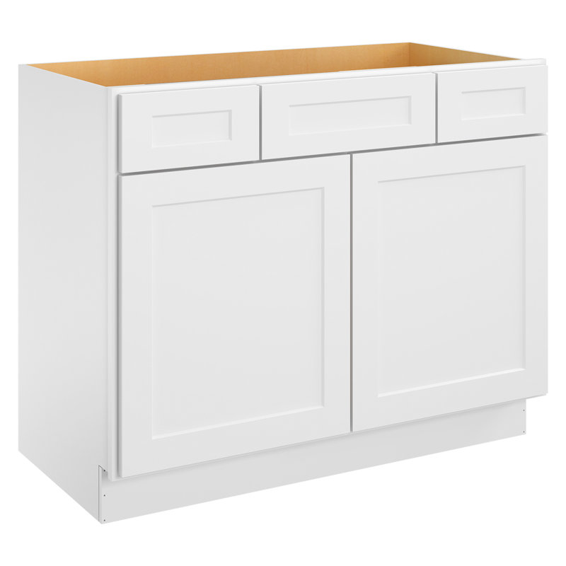 Armoire de base pour évier Homeibro, portes à fermeture douce, pour la salle de lavage, la salle de douche, la buanderie