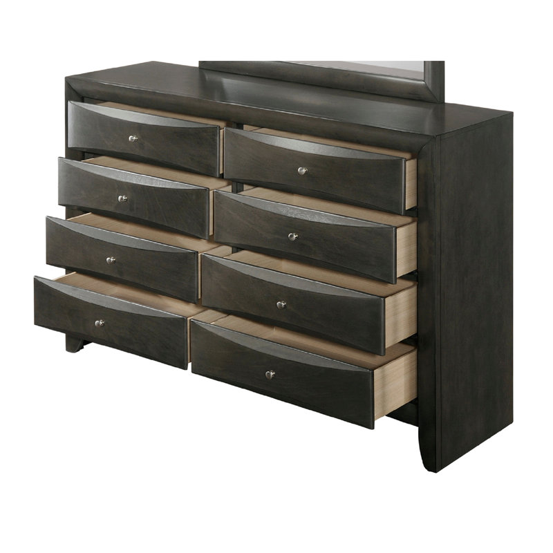 Mobilier de chambre à coucher en bois massif 1Pc