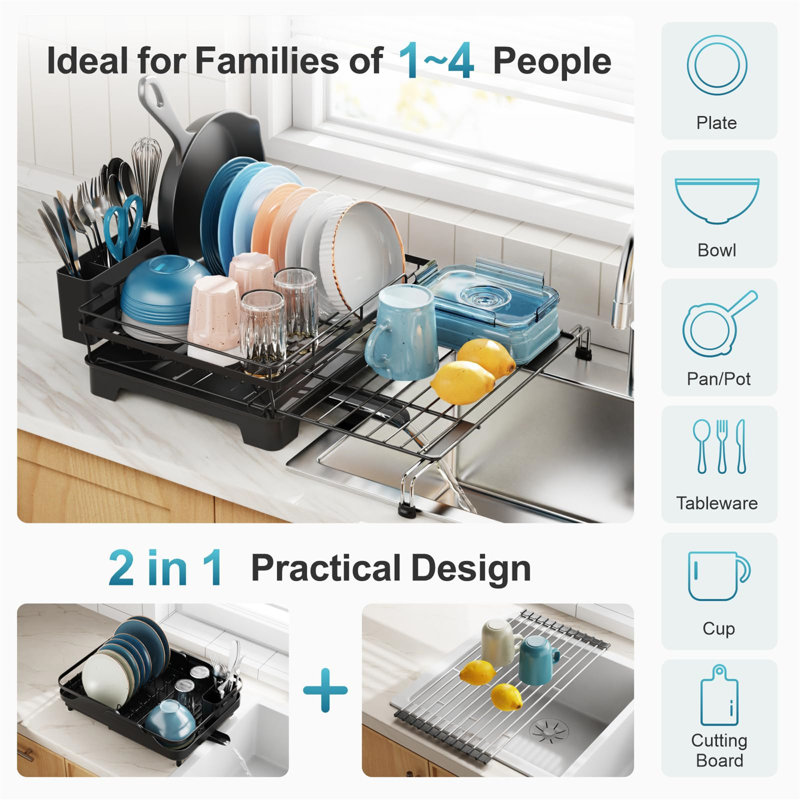 In Sink Dish Rack
