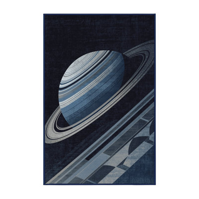 Tapis gris doux et moelleux à motif abstrait moderne et contemporain Churchton