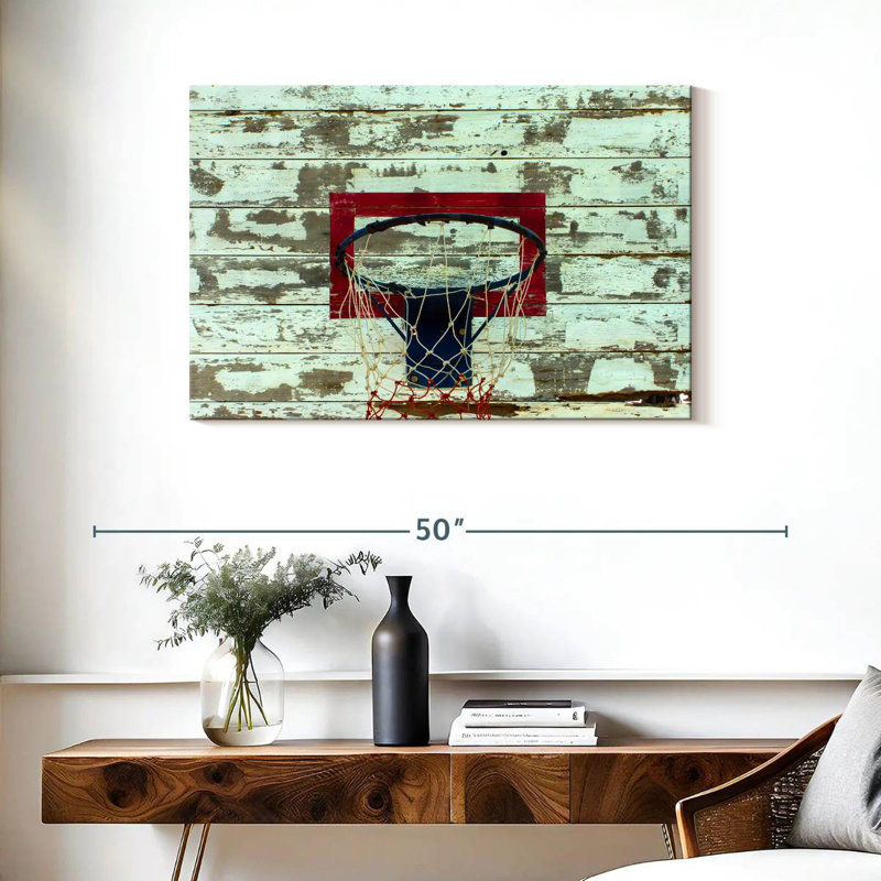 Panier de basketball Sirci, H 24 po x l 36 po