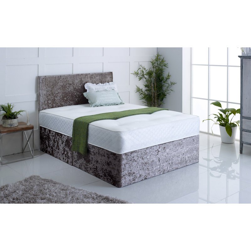 Betts Pocketsprung Divan Bed Set, Double (4'6), 1 Drawer Foot End, Truffle