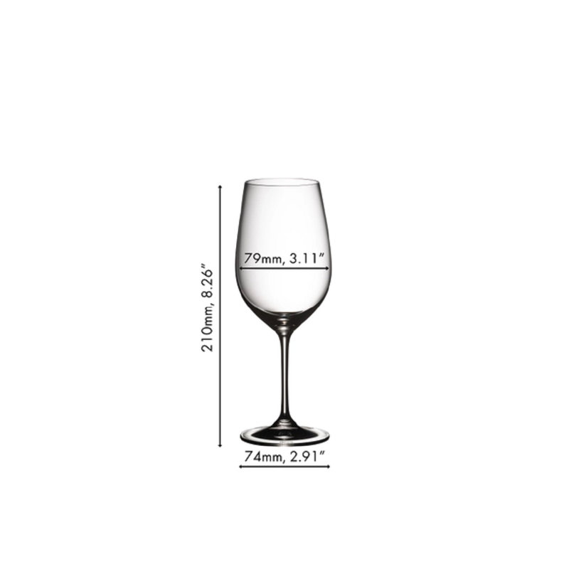 RIEDEL Vinum Riesling Grand Cru/Zinfandel Wine Glass (Set of 2)