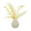 Pampas and Eucalyptus Arrangement in Ceramic Vase