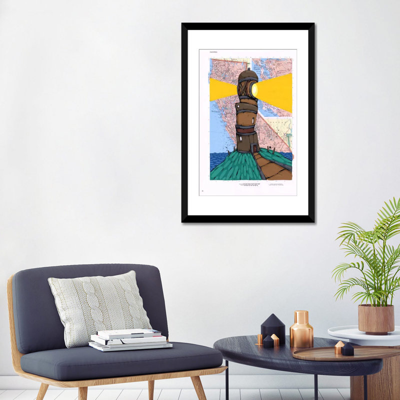 This Old Light Shines by Ric Stultz Painting Print on Wrapped Canvas, No Mat, Wrapped Canvas, 60" H x 40" W x 1.5" D