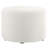Modway Callum Large 23" Round Woven Heathered Fabric Upholstered Ottoman-96356082