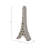 Decorative Object Porcelain Honeycomb Eiffel Tower Design For Home Office Bedroom Living Room - 14" Ivory