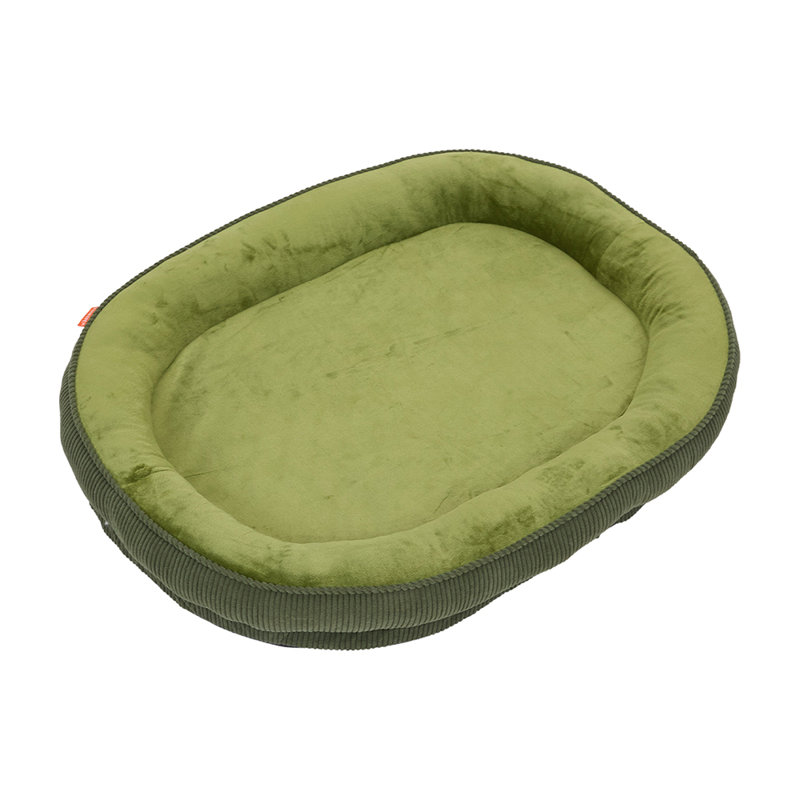 Corduroy Pet Bed, 12.5cm H x 60cm W x 50cm D