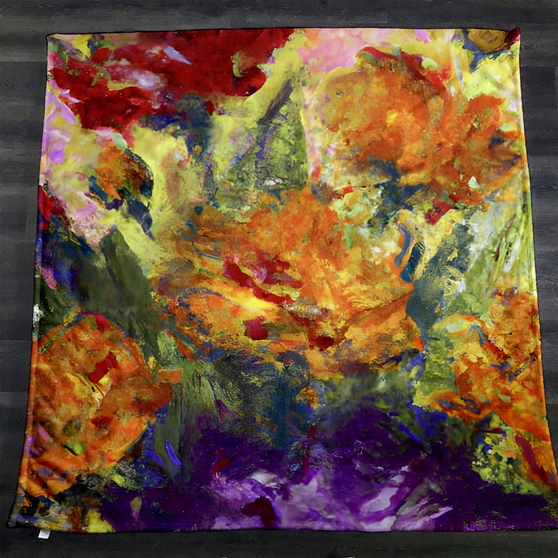 Throw Blanket, 51" W x 60" L