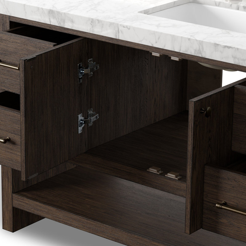 Anthem Single Vanity, Satin Espresso Oak