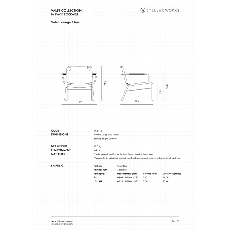 Valet Leather Armchair