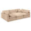 Ensemble modulaire de coin en velours 6 pièces Itala-94482520