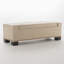 OTTOMAN DE RANGEMENT CHELSEA AVEC STUDS