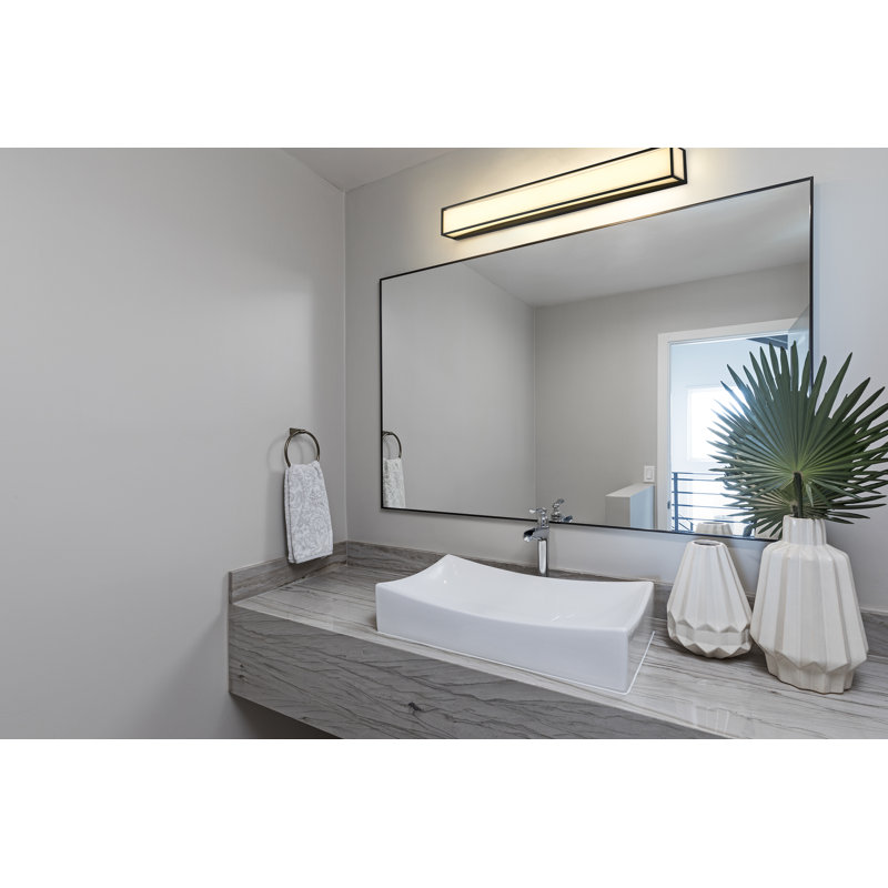 Tahmina 2 - Light Dimmable LED Vanity Light, Matte Black