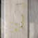 SlideLux 3-Function Wall Mounted Complete Shower System with 3 Body Jets and Slide Bar