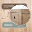 Capri 67.7'' W Solid Wood Sideboard
